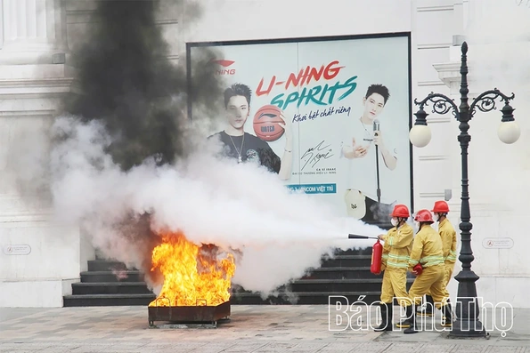 Tổng duyệt thực tập phương án chữa cháy và cứu nạn, cứu hộ cấp tỉnh năm 2025