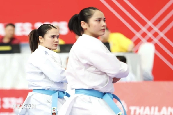 SEA Games 33: Tuyển Karate nữ đem về huy chương Vàng thứ 5