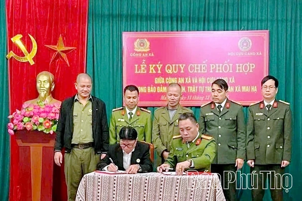 Ký kết Quy chế phối hợp bảo đảm an ninh, trật tự