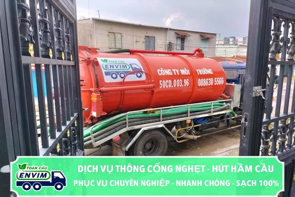 Dịch Vụ Hút Hầm Cầu Quận 9 Giá Chỉ 200K/1m3, BH 10 Năm, Có Mặt Sau 30 Phút