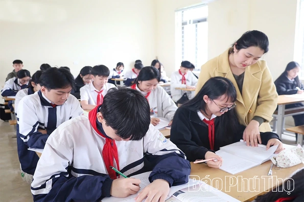 Thiết thực học và làm theo Bác ở Trường trung học cơ sở Vân Cơ