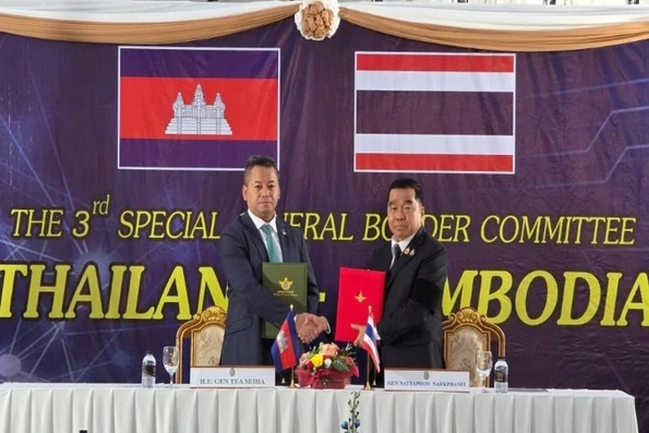Thỏa thuận ngừng bắn giữa Campuchia và Thái Lan chính thức có hiệu lực