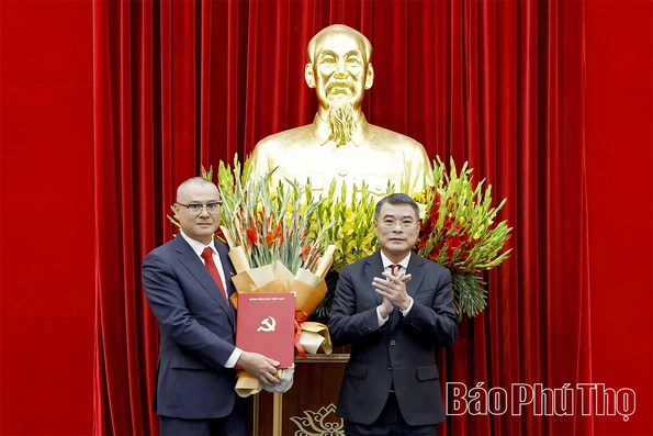 Đồng chí Phạm Đại Dương giữ chức Bí thư Tỉnh ủy Phú Thọ nhiệm kỳ 2025-2030