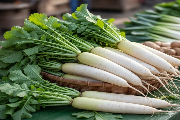 Lá củ cải trắng có tác dụng gì? Khám phá nguồn dinh dưỡng bị bỏ quên