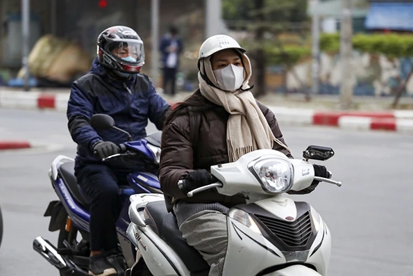 Thời tiết ngày 25/1: Rét đậm ở Bắc Bộ, gió Đông Bắc gây biển động nhiều khu vực