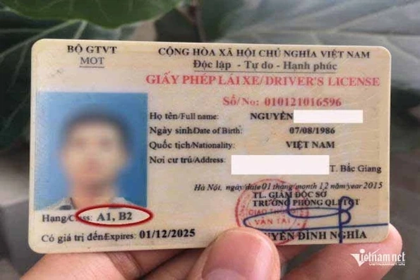Các hạng giấy phép lái xe tại Việt Nam theo quy định mới, tài xế cần biết