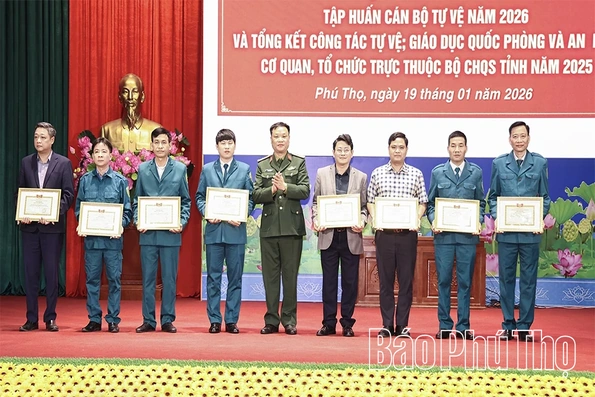 Bộ CHQS tỉnh triển khai công tác tự vệ năm 2026