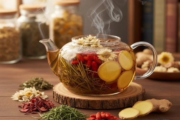 Một loại trà kết hợp 5 loại thảo mộc giúp mái tóc khỏe đẹp