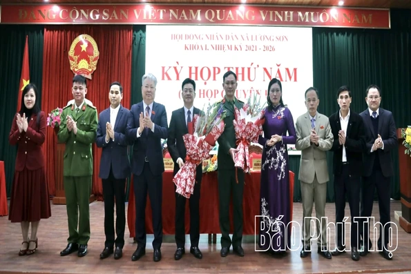 Xã Lương Sơn kiện toàn các chức danh lãnh đạo chủ chốt