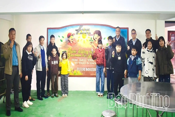 Khánh thành nhà ăn bán trú tại Trường Giáo dục chuyên biệt Phú Thọ