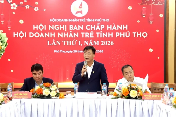 Hội doanh nhân trẻ tỉnh Phú Thọ: Chủ động, kết nối, cùng doanh nghiệp khu vực vươn tầm phát triển