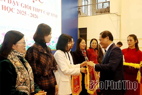 Khai mạc Hội thi giáo viên dạy giỏi THPT cấp tỉnh năm học 2025-2026