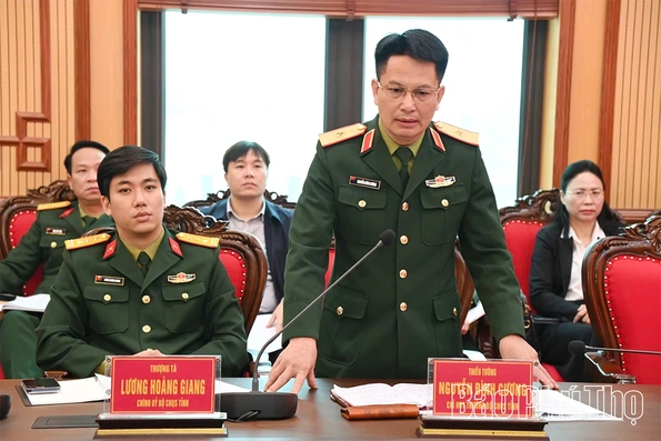 Quân khu 2 giao nhiệm vụ diễn tập tác chiến trong khu vực phòng thủ cấp xã