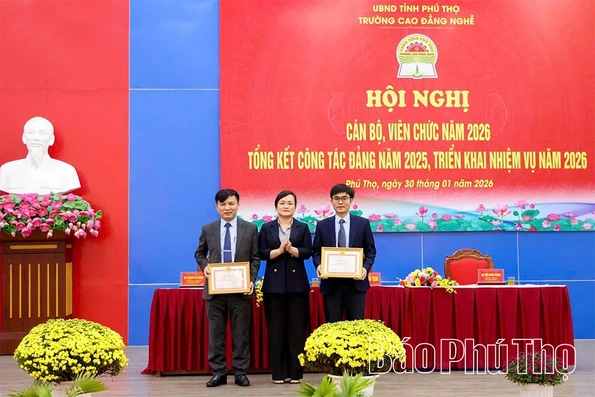 Trường Cao đẳng Nghề Phú Thọ triển khai nhiệm vụ năm 2026