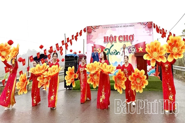 Hội chợ Xuân Bính Ngọ 2026 xã Trạm Thản