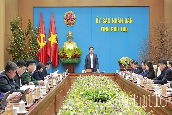 Phiên họp chuyên đề UBND tỉnh tháng 2