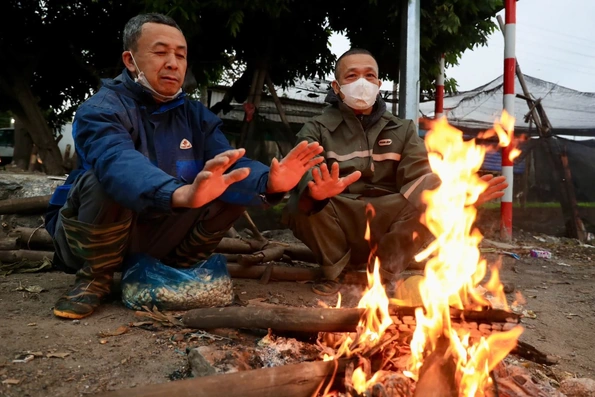 Thời tiết ngày 8/2: Không khí lạnh tăng cường, Bắc Bộ rét đậm rét hại, biển động mạnh