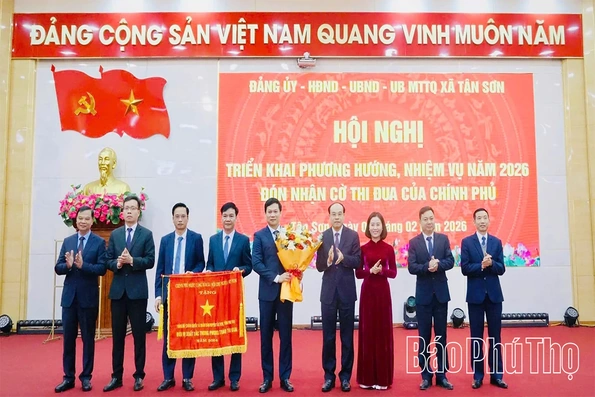 Xã Tân Sơn triển khai phương hướng, nhiệm vụ năm 2026