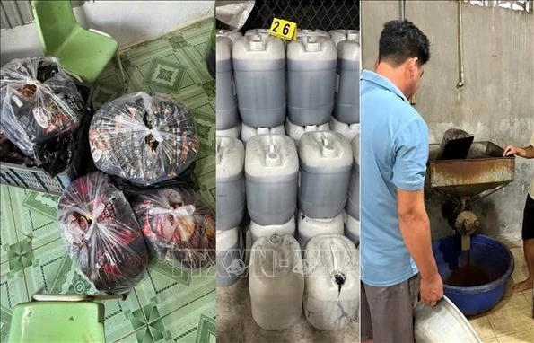 Phát hiện cơ sở sản xuất, buôn bán cà phê bột giả quy mô lớn