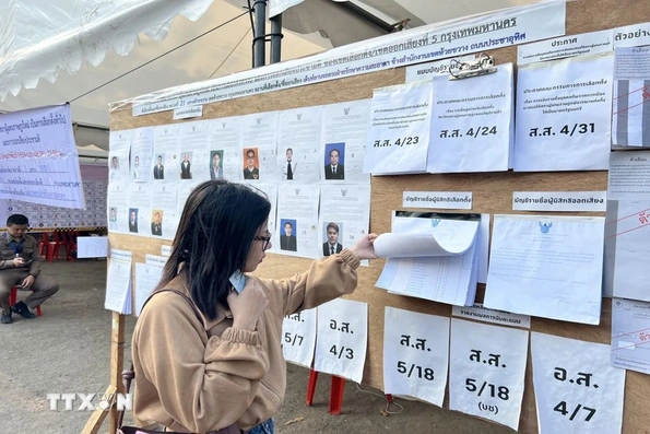 Tổng tuyển cử ở Thái Lan: Đảng Tự hào Thái Lan giành chiến thắng cách biệt