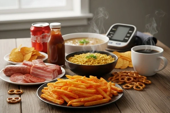 Tăng huyết áp sau khi ăn, vì sao?