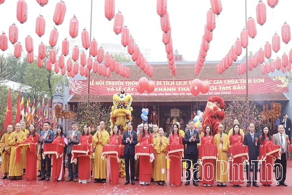 Khai mạc Lễ hội truyền thống Chùa Tích Sơn