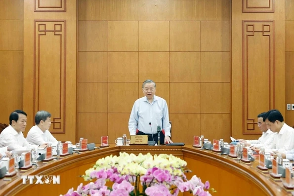 Tổng Bí thư Tô Lâm: Tiếp tục kiên quyết, kiên trì đấu tranh chống “giặc nội xâm” với tư duy, cách làm mới