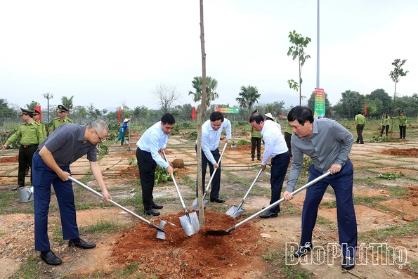 Phú Thọ phát động “Tết trồng cây đời đời nhớ ơn Bác Hồ” Xuân Bính Ngọ 2026