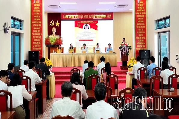 Ứng cử viên đại biểu HĐND tỉnh tiếp xúc cử tri tại Đơn vị bầu cử số 5