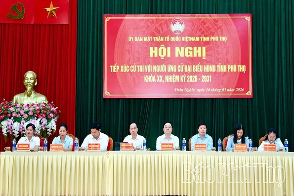 Ứng cử viên đại biểu HĐND tỉnh tiếp xúc cử tri 5 xã thuộc Đơn vị bầu cử số 18