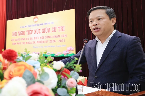 Ứng cử viên đại biểu HĐND tỉnh cam kết hành động vì lợi ích của Nhân dân