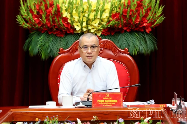 Ban Thường vụ Tỉnh uỷ cho ý kiến về công tác bầu cử và những đề án kinh tế quan trọng gắn với tăng trưởng hai con số