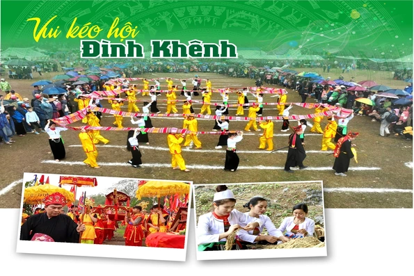Vui kéo hội Đình Khênh