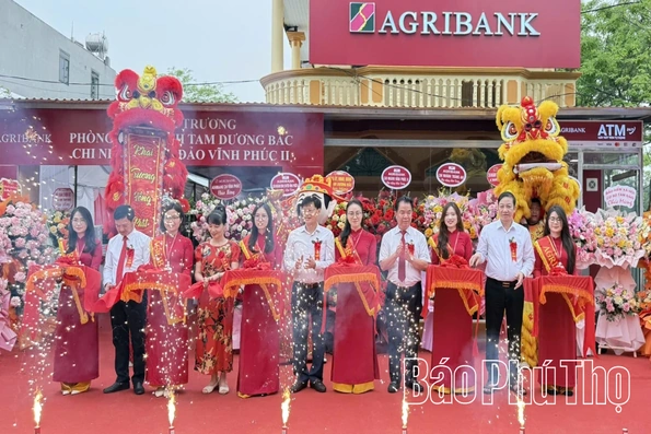 Agribank Chi nhánh Tam Đảo Vĩnh Phúc II khai trương Phòng giao dịch Tam Dương Bắc