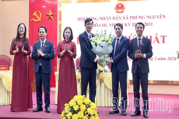Kỳ họp thứ Nhất, HĐND xã Phùng Nguyên nhiệm kỳ 2026 - 2031 thành công tốt đẹp