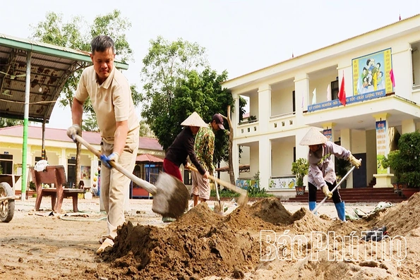 Xã Bình Nguyên tăng tốc giải ngân vốn đầu tư công