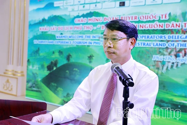 Gặp mặt các doanh nghiệp lữ hành quốc tế đến khảo sát tại Phú Thọ