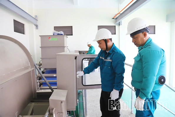 Tăng tốc về đích Nhà máy xử lý nước thải Hòa Bình