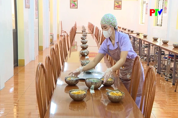 Đảm bảo vệ sinh an toàn thực phẩm bếp ăn bán trú