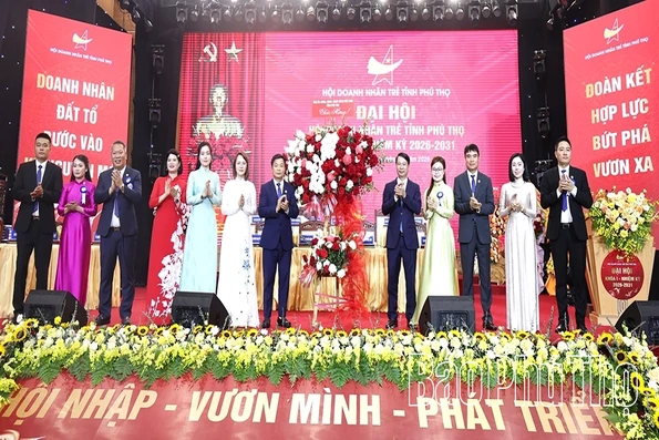 Đại hội Hội Doanh nhân trẻ tỉnh Phú Thọ lần thứ I, nhiệm kỳ 2026 - 2031