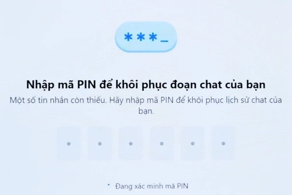 Người dùng Messenger gặp khó khi đồng bộ lịch sử chat