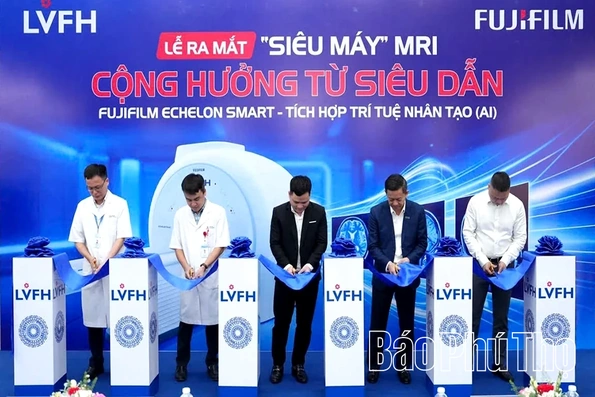 Bệnh viện Hữu nghị Lạc Việt ra mắt hệ thống máy chụp cộng hưởng từ siêu dẫn ứng dụng công nghệ AI