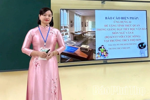 Phú Thọ công nhận 395 giáo viên dạy giỏi trung học cơ sở cấp tỉnh