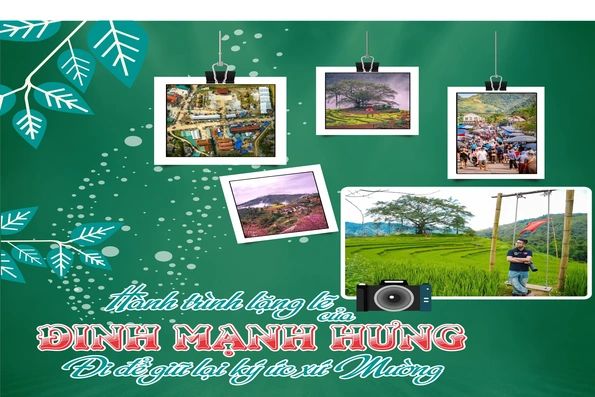 Hành trình lặng lẽ của Đinh Mạnh Hưng - Đi để giữ lại ký ức xứ Mường