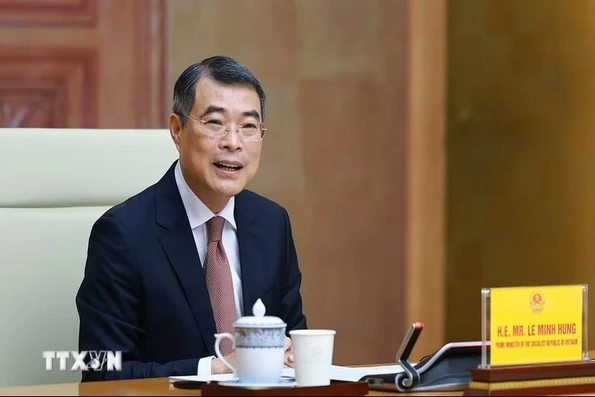 Thủ tướng Lê Minh Hưng làm việc với Đoàn 52 doanh nghiệp hàng đầu Hoa Kỳ