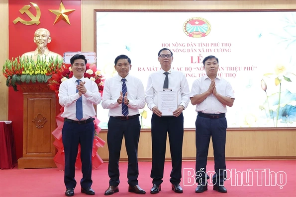 Ra mắt Câu lạc bộ Nông dân triệu phú xã Hy Cương