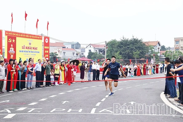 Xã Thổ Tang khai mạc Đại hội Thể dục, thể thao lần thứ I, năm 2026