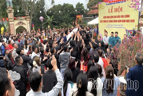 “Cướp bông, ném chài” - Lễ hội đậm nét thời Hùng Vương