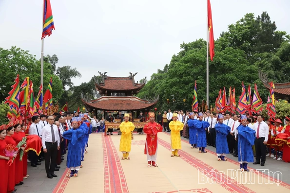 Nghi thức tế lễ Giỗ Đức Quốc Tổ Lạc Long Quân