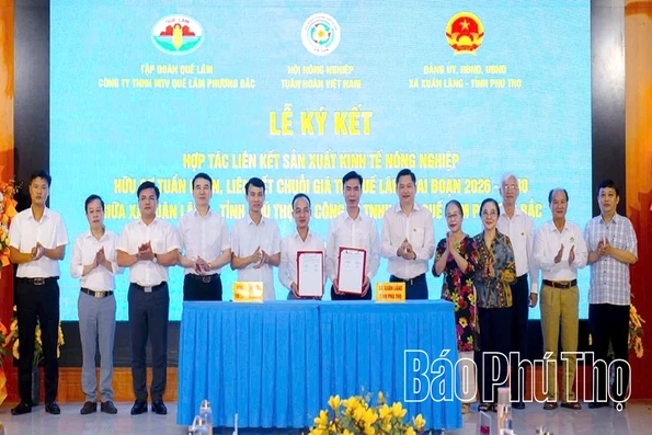 Ký kết hợp tác liên kết phát triển nông nghiệp hữu cơ, tuần hoàn